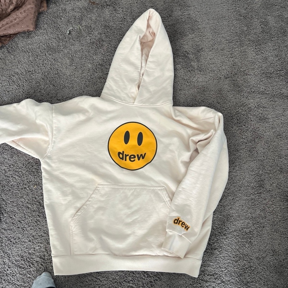 Drew House Cream Hoodie AUTHENTIC